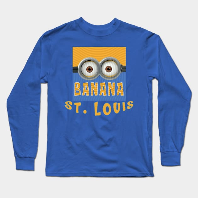 SAINT MINIONS USA ST.LOUIS Long Sleeve T-Shirt by LuckYA